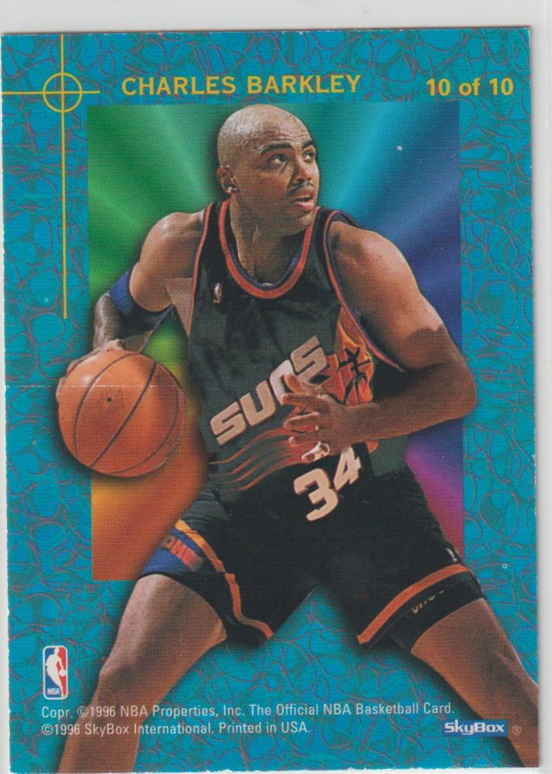 1995/96 NBA Hoops Power Palette Complete set of 10 cards