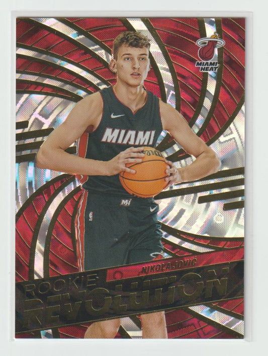 Rookie Revolution 19 Nikola Jovic Miami Heat Fractal