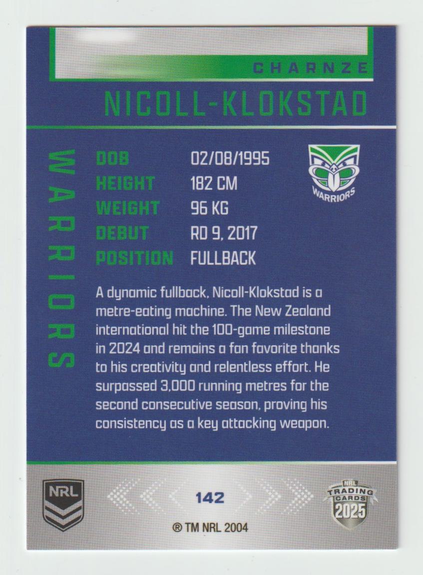 142 CHARNZE NICOLL-KLOKSTAD