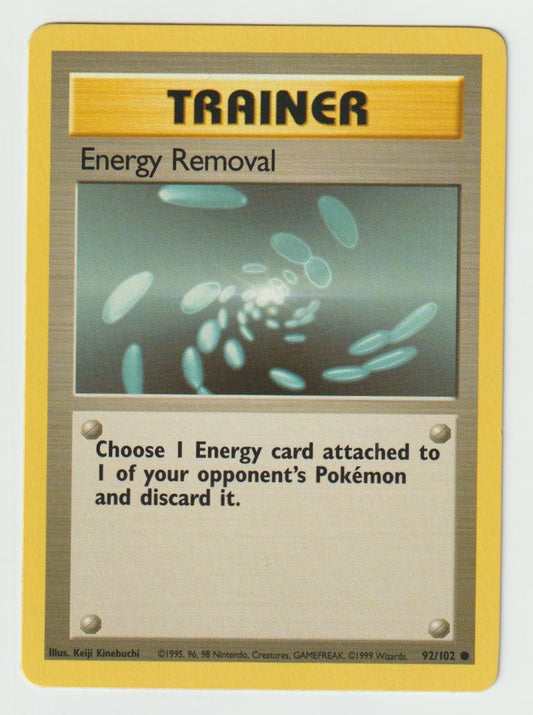 92/102: Energy Removal – Trainer – Common