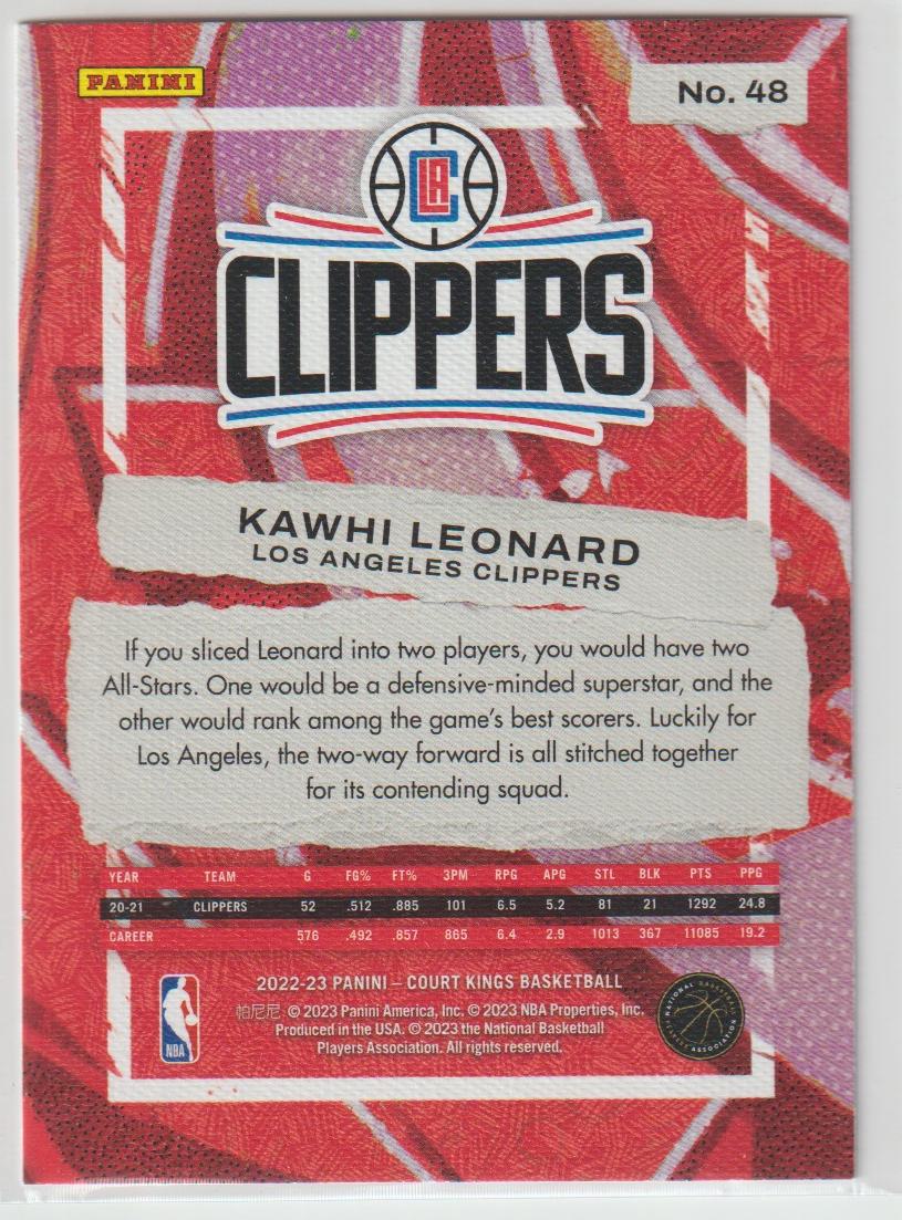 048 Kawhi Leonard - Los Angeles Clippers