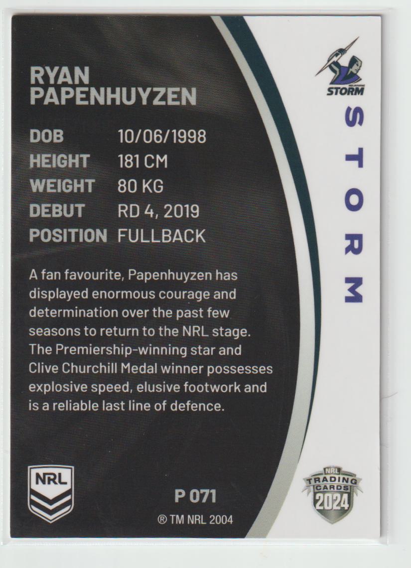 P071 RYAN PAPENHUYZEN