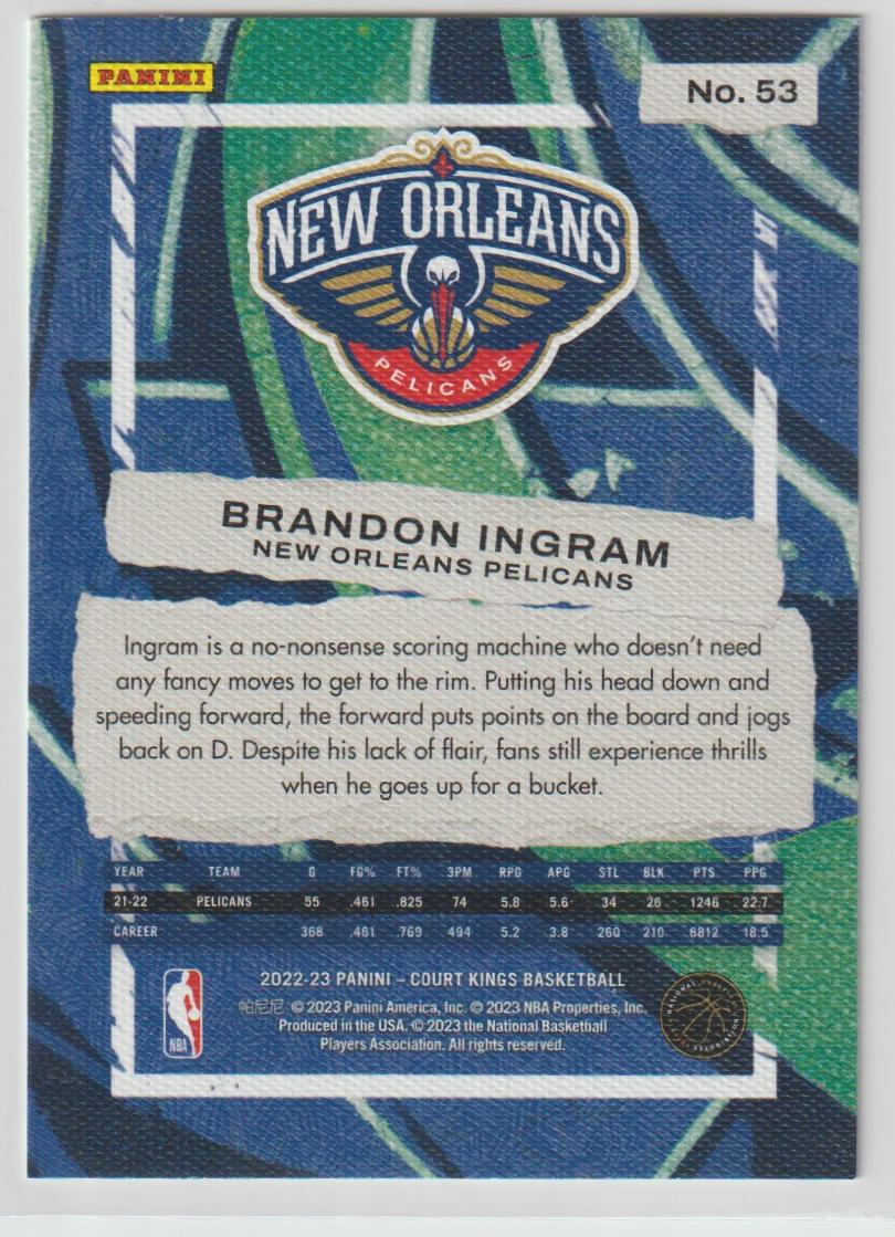 053 Brandon Ingram - New Orleans Pelicans