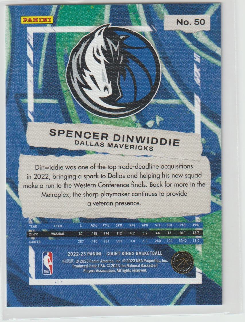 050 Spencer Dinwiddie - Dallas Mavericks