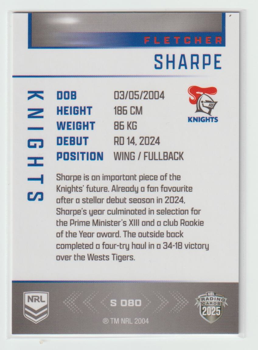 S080 FLETCHER SHARPE