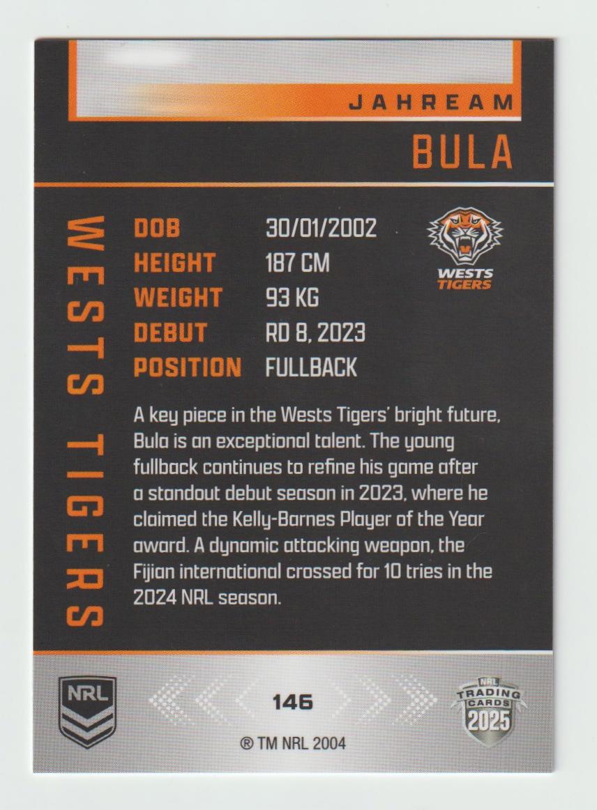 146 JAHREAM BULA
