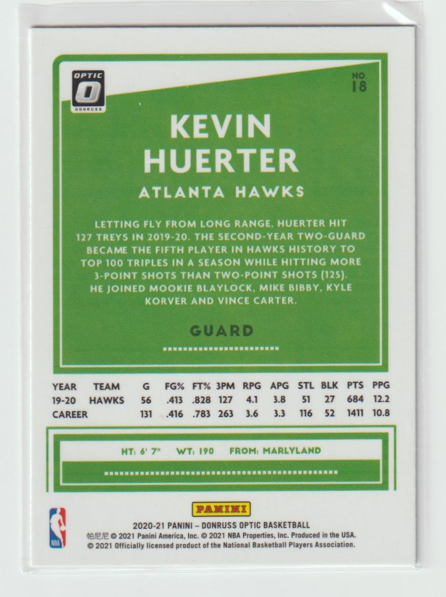 018 Kevin Huerter - Atlanta Hawks