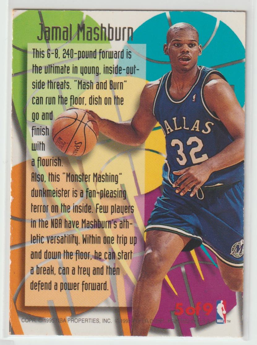 1995/96 Fleer Ultra Rising Star Complete Set of 9 Cards