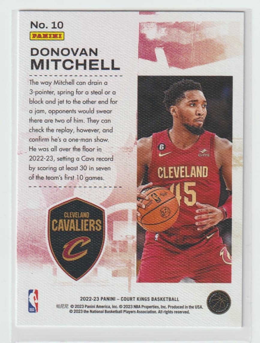 Double Exposure 010 Donovan Mitchell - Cleveland Cavaliers