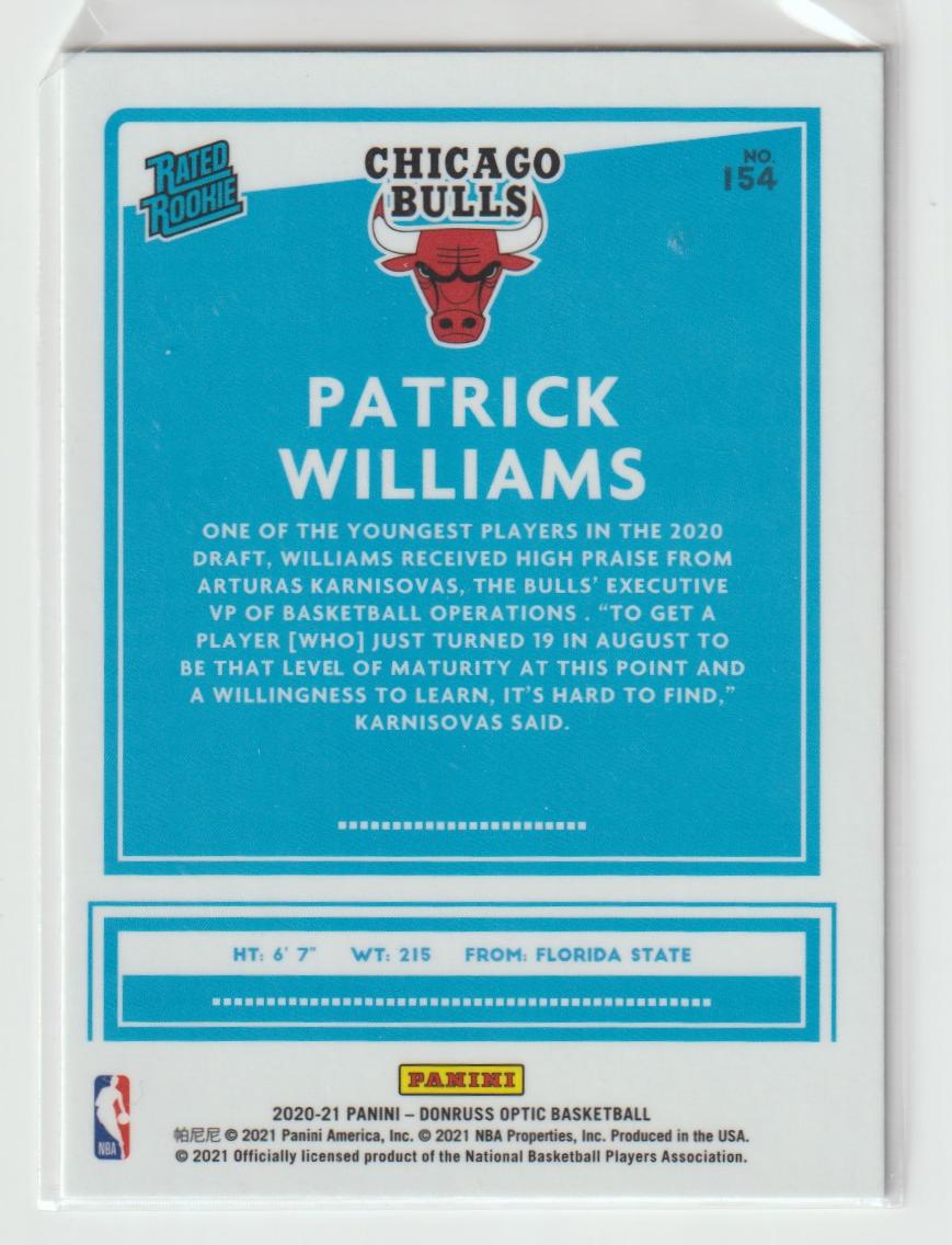 154 Patrick Williams - Chicago Bulls