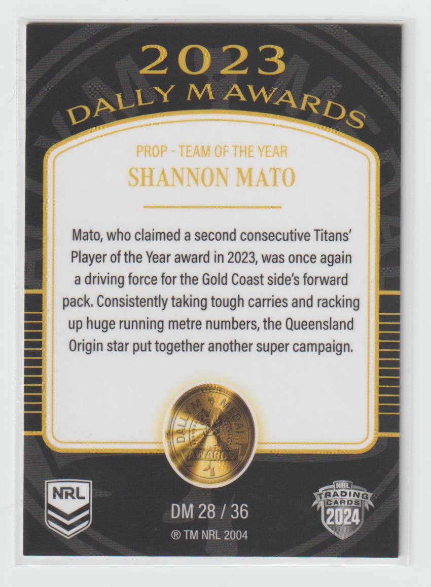 DM 28/36 TITANS SHANNON MATO