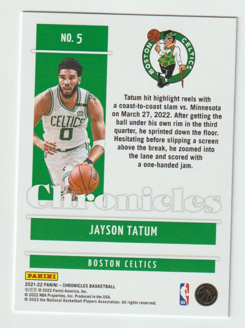 005 Jayson Tatum - Boston Celtics