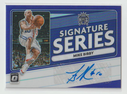 Signature Series SS-MBI Mike Bibby Sacramento Kings Purple