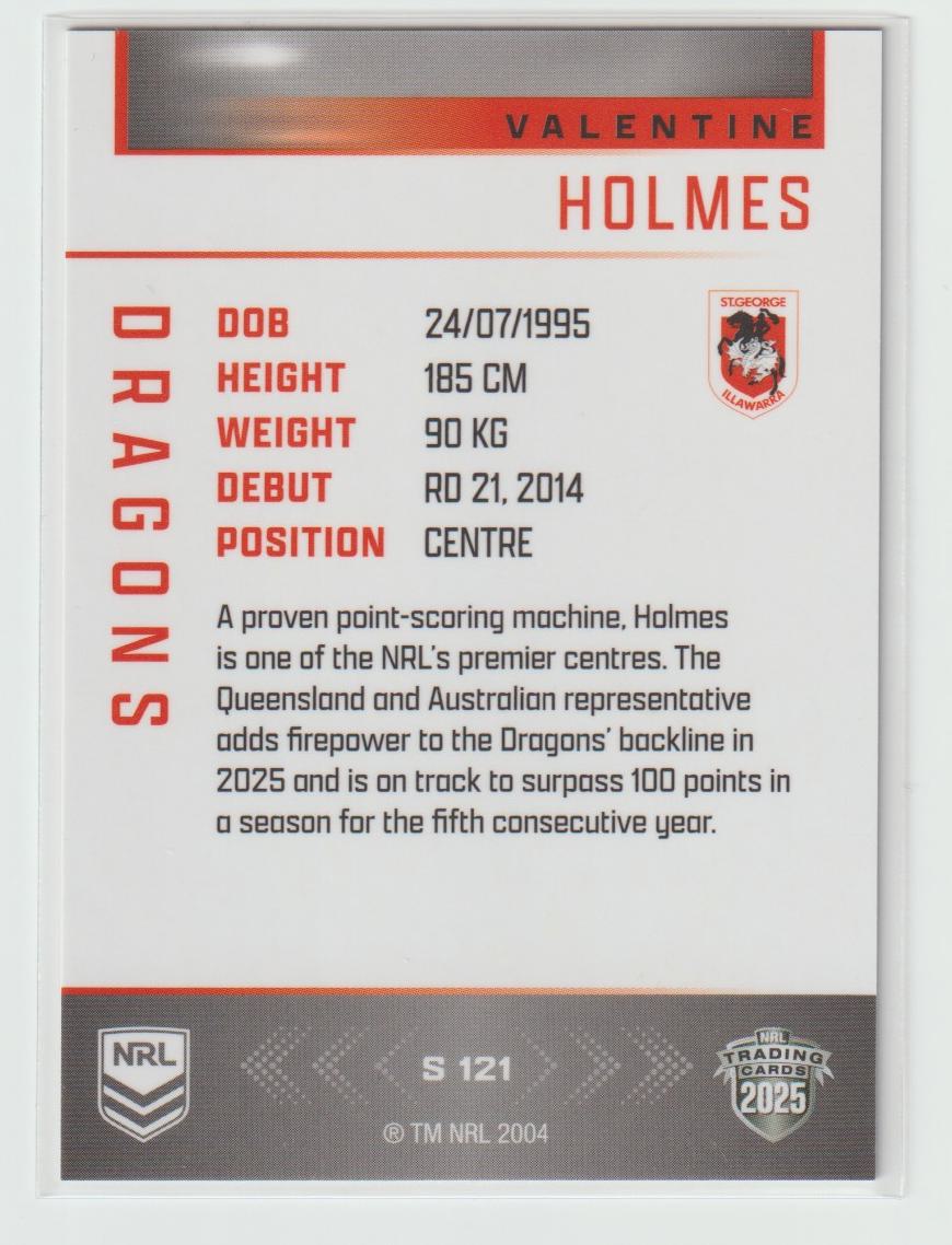 S121 VALENTINE HOLMES