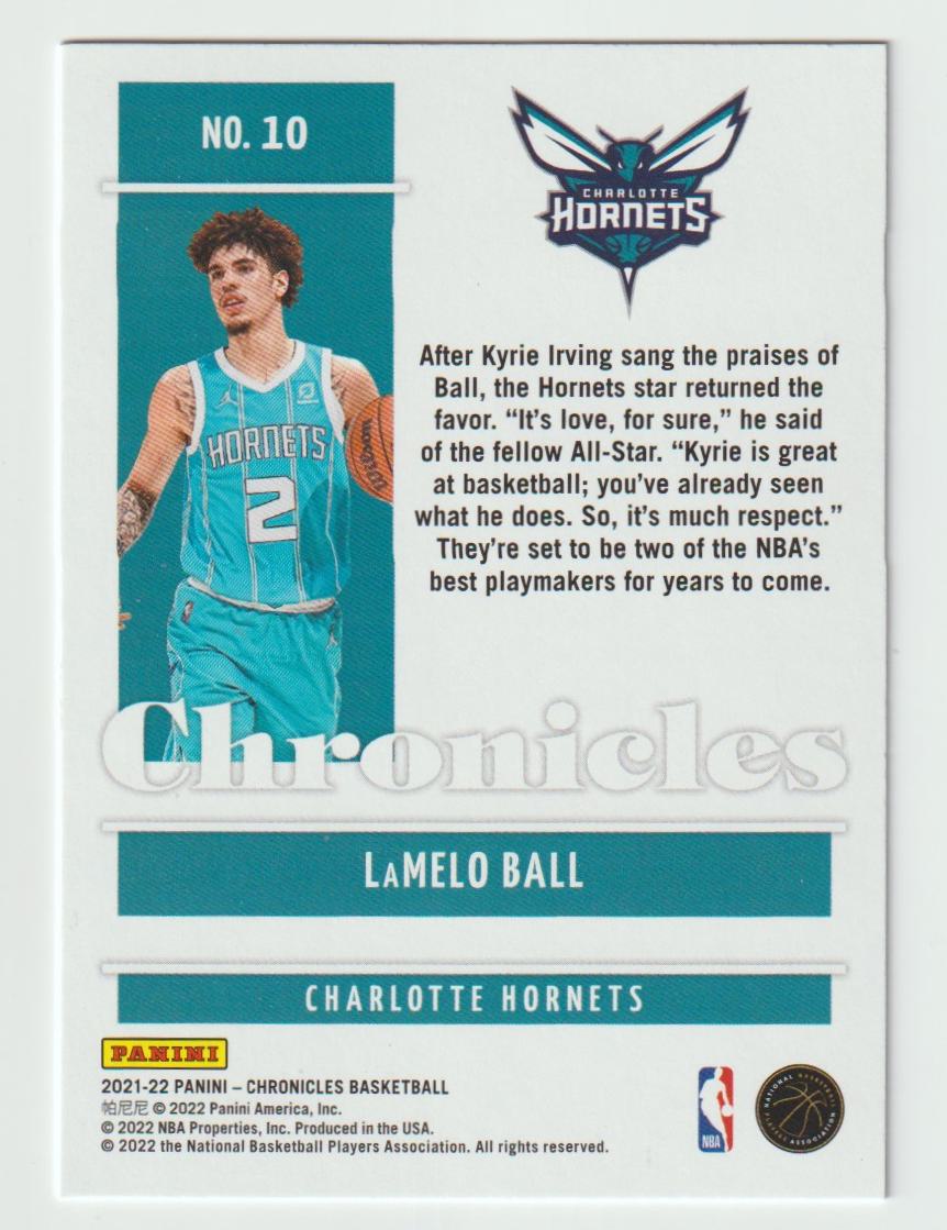 010 LaMelo Ball - Charlotte Hornets