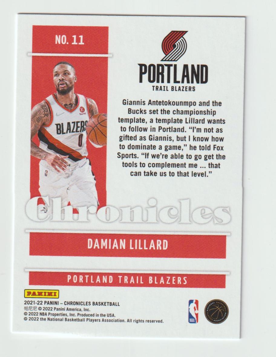 011 Damian Lillard - Portland Trail Blazers