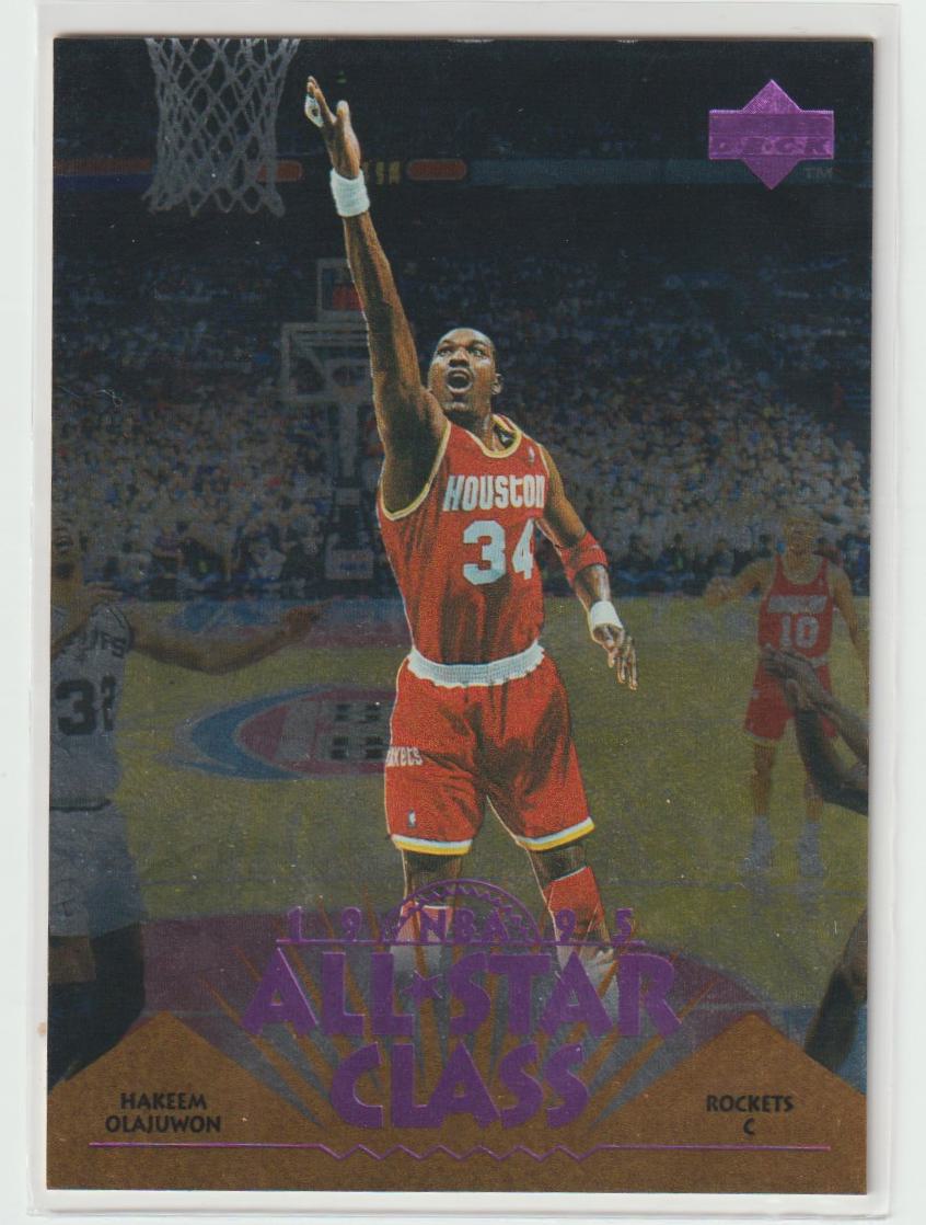 All Star Weekend AS17 Hakeem Olajuwon Houston Rockets