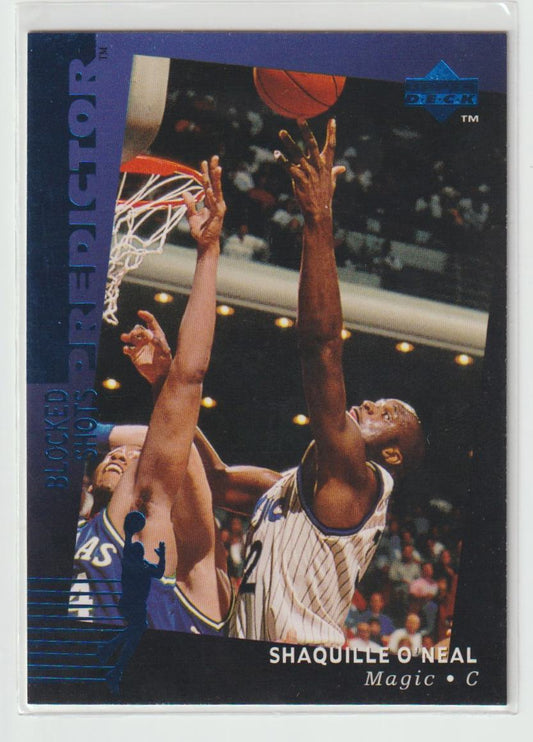 Blocked Shots Predictor R35 Shaquille O'Neal Orlando Magic