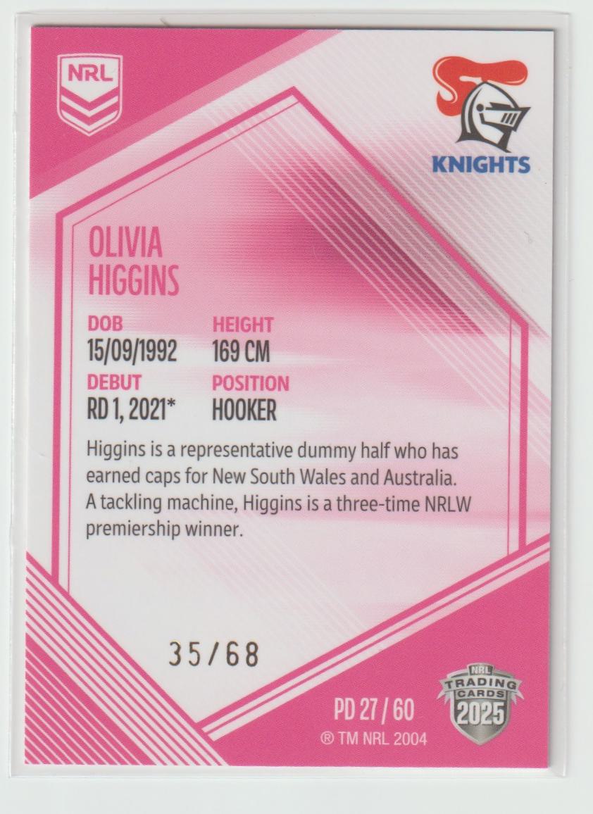 PD27/60 OLIVIA HIGGINS  35/68