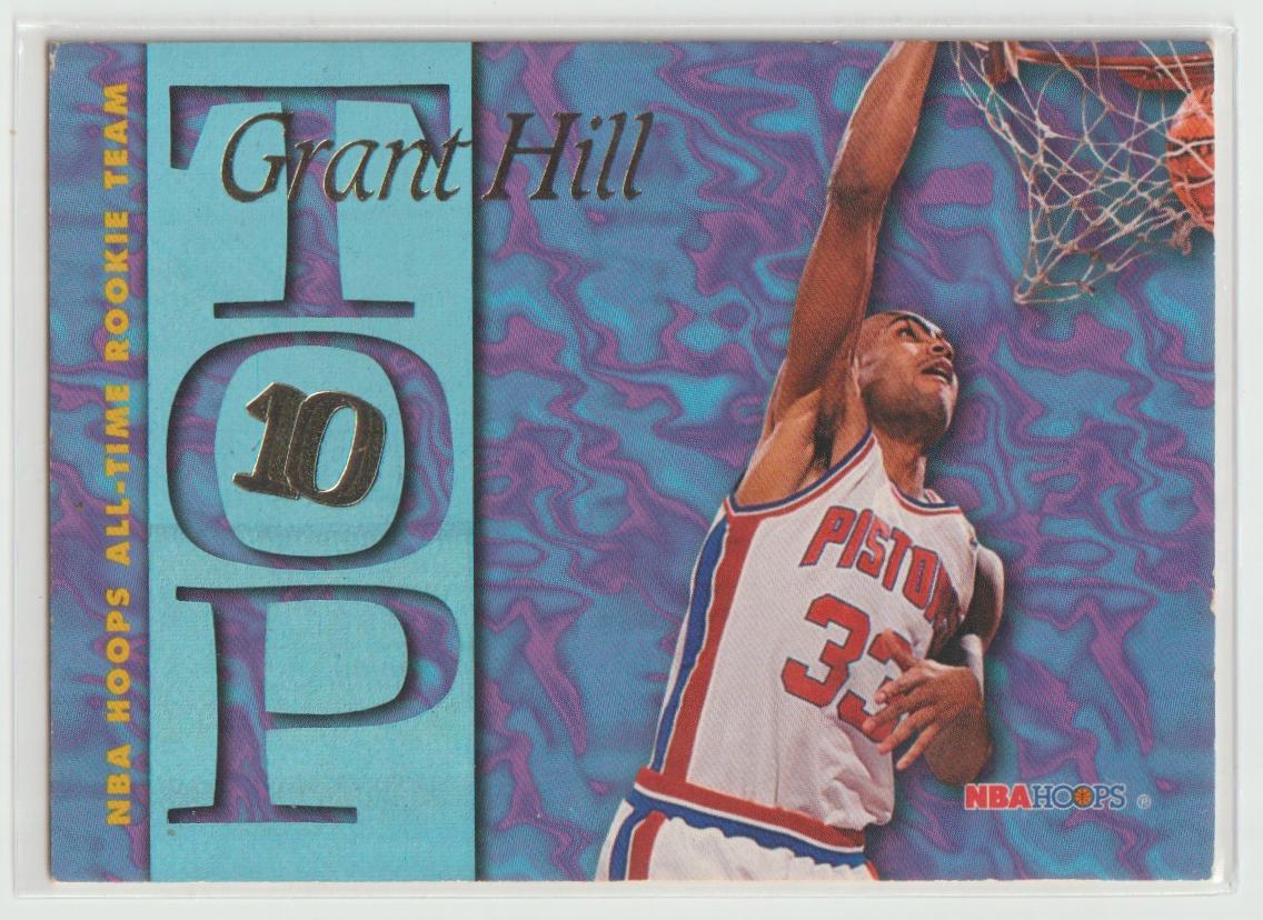 1995/96 NBA Hoops Top 10 Complete Set