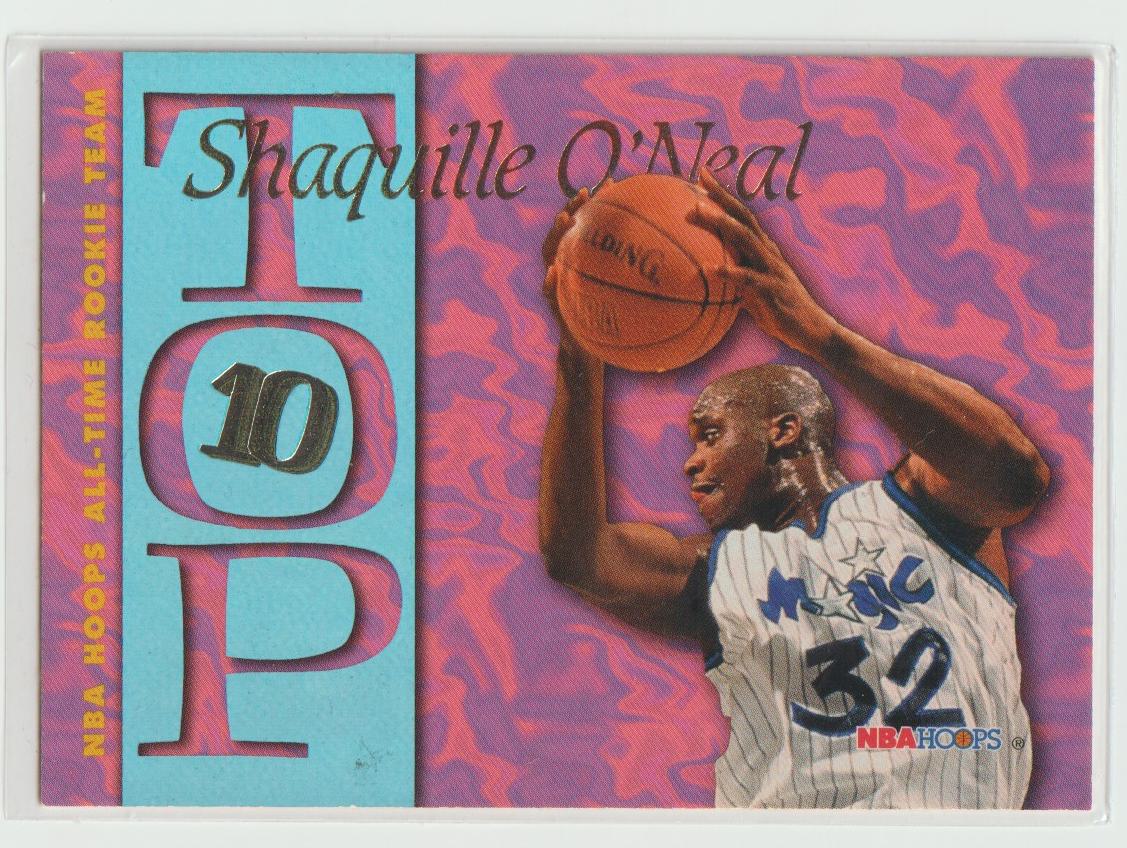 1995/96 NBA Hoops Top 10 Complete Set