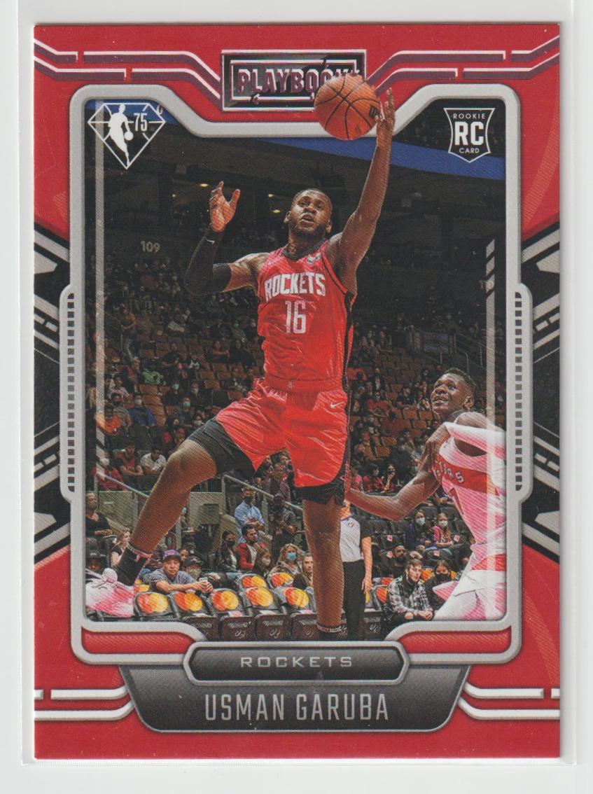 280 Usman Garuba - Houston Rockets Pink