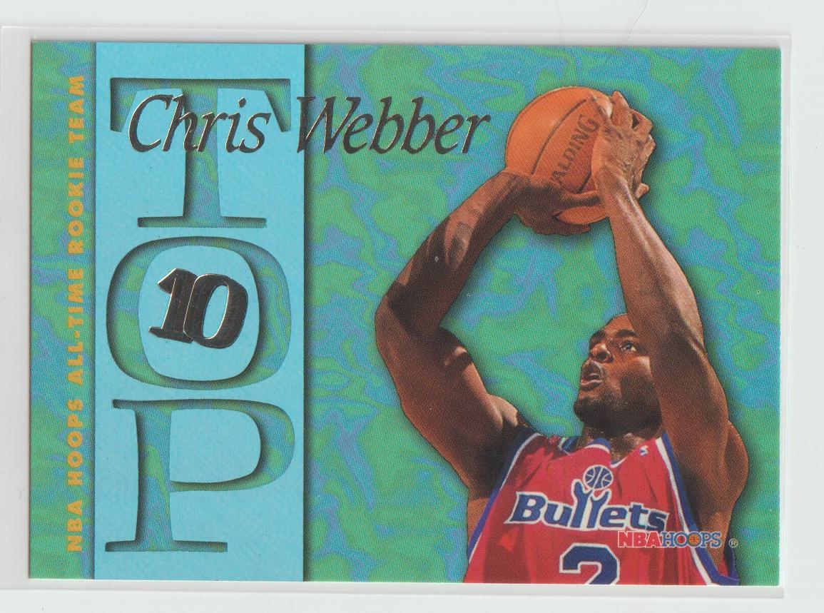 1995/96 NBA Hoops Top 10 Complete Set