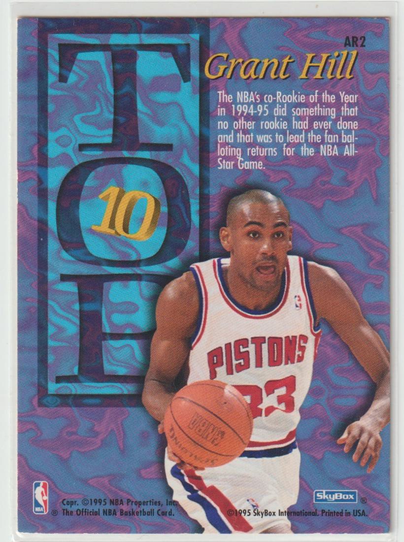 1995/96 NBA Hoops Top 10 Complete Set