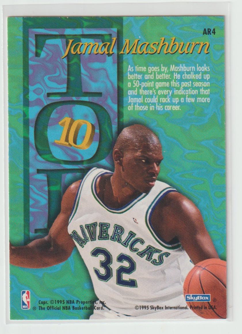 1995/96 NBA Hoops Top 10 Complete Set