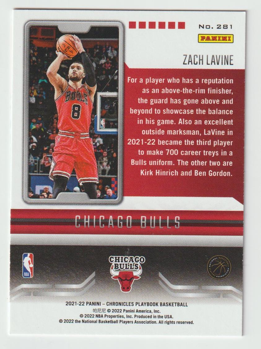 281 Zach LaVine - Chicago Bulls