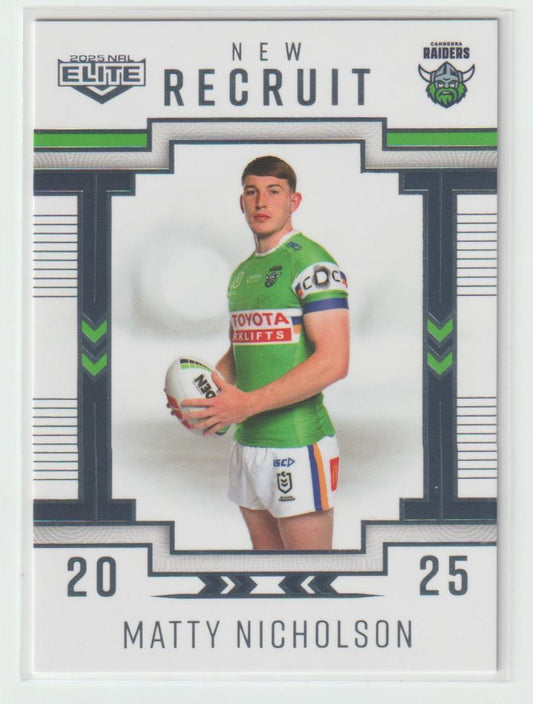 NR03/34  RAIDERS MATTY NICHOLSON