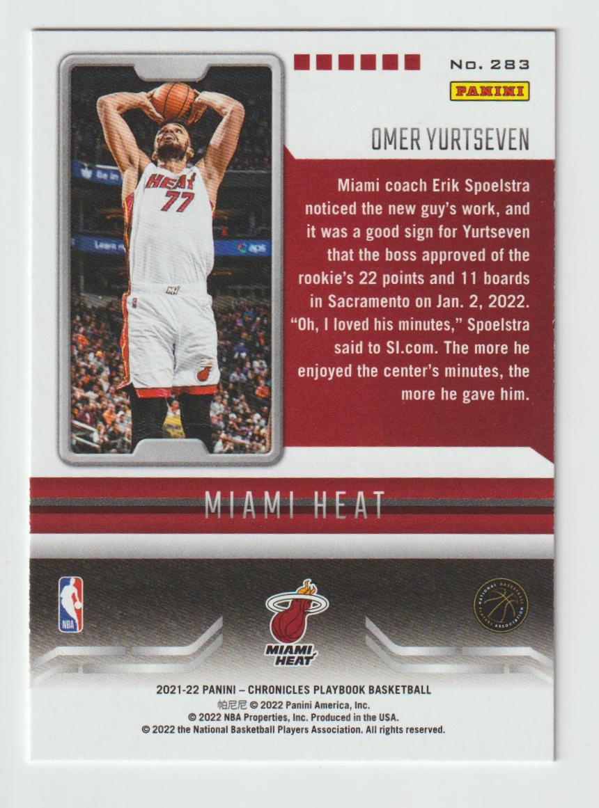 283 Omer Yurtseven - Miami Heat