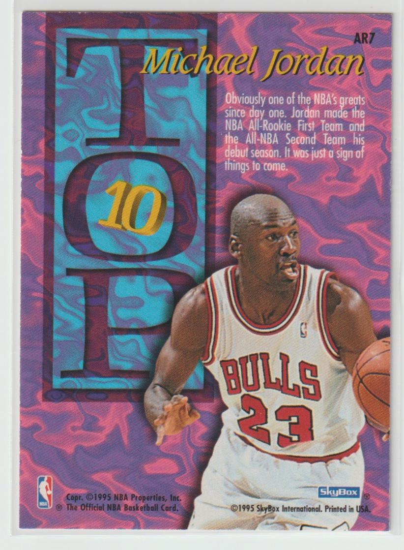 1995/96 NBA Hoops Top 10 Complete Set