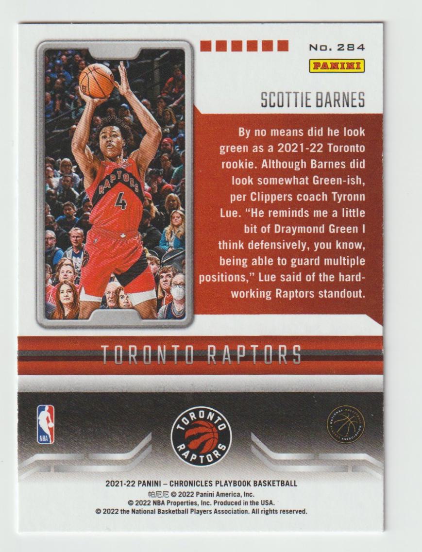 284 Scottie Barnes - Toronto Raptors