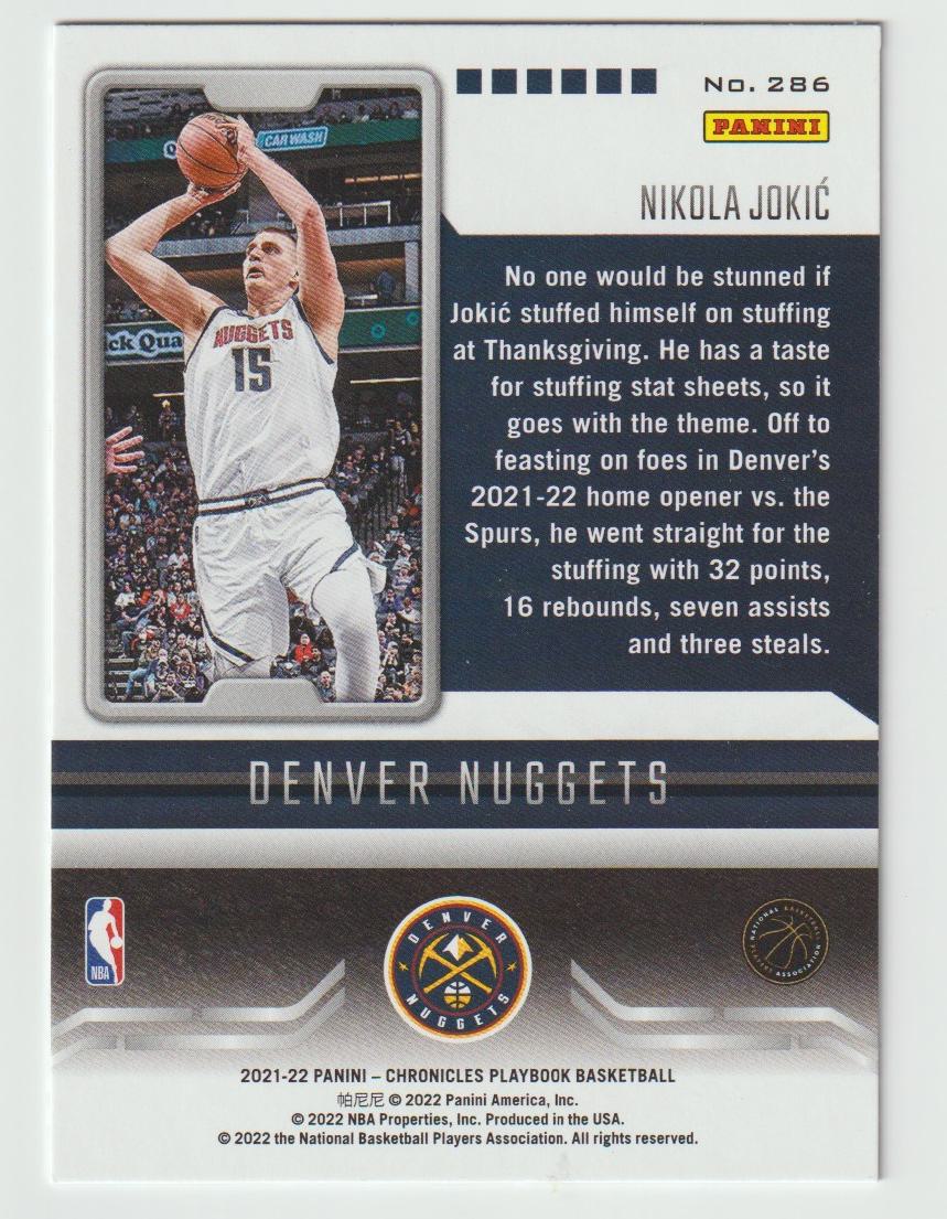 286 Nikola Jokic - Denver Nuggets