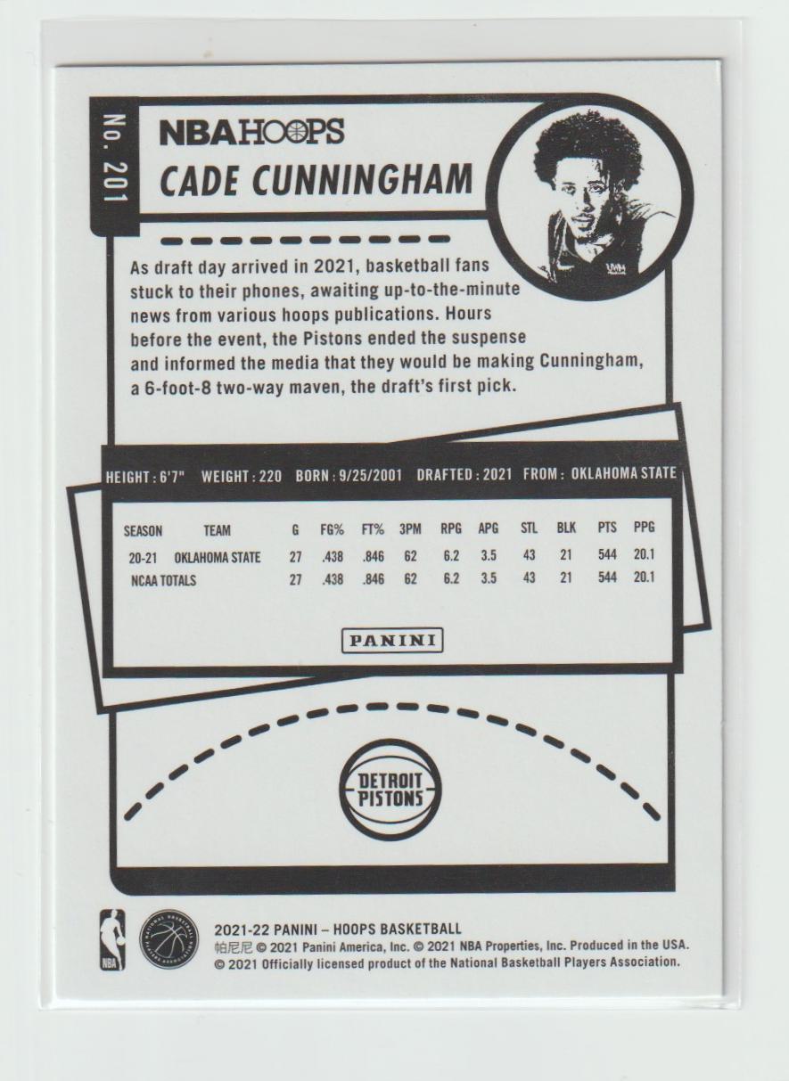 201 Cade Cunningham - Detroit Pistons