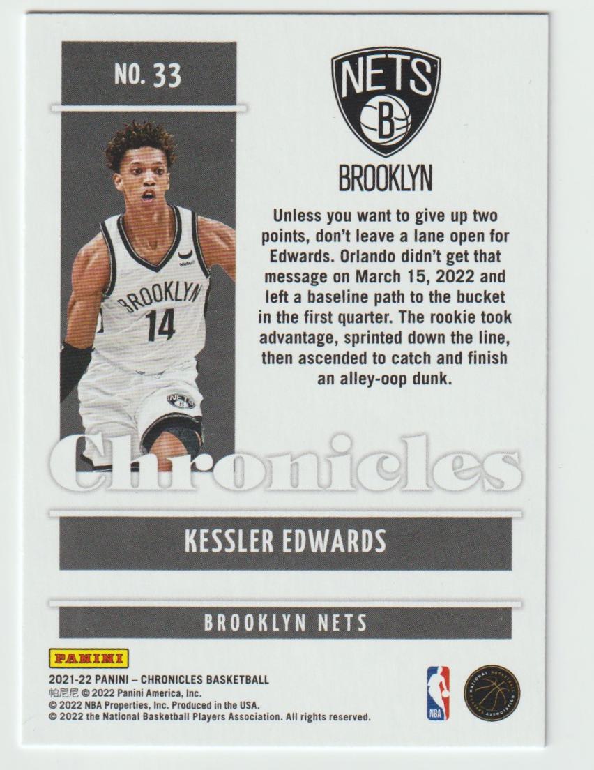 033 Kessler Edwards - Brooklyn Nets