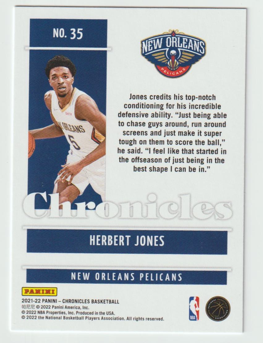 035 Herbert Jones - New Orleans Pelicans