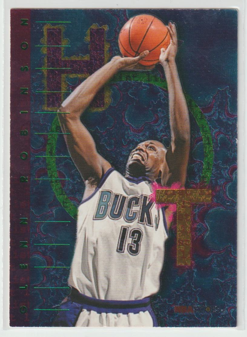 1995/96 NBA Hoops Hot List Complete set of 10 cards