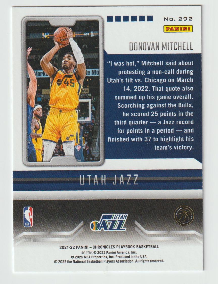 292 Donovan Mitchell - Utah Jazz