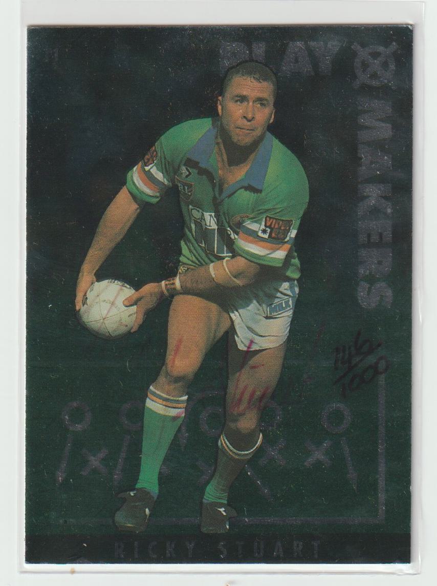 Playmakers P1 Ricky Stuart Canberra Raiders 746/1000
