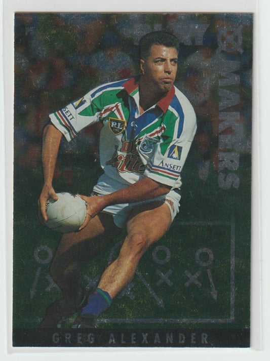 Playmakers P5 Greg Alexander Auckland Warriors 5/1000