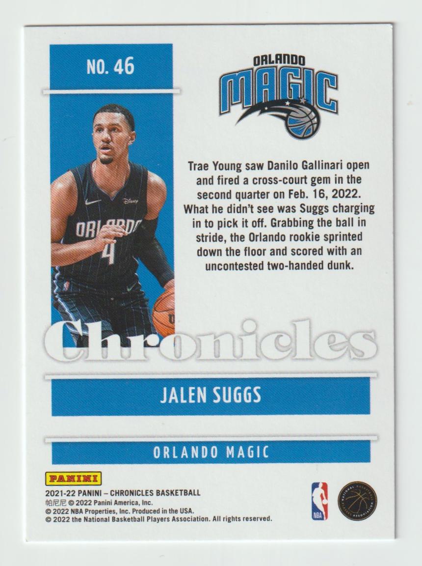 046 Jalen Suggs - Orlando Magic