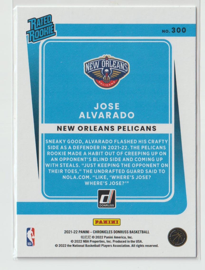 300 Jose Alvarado - New Orleans Pelicans