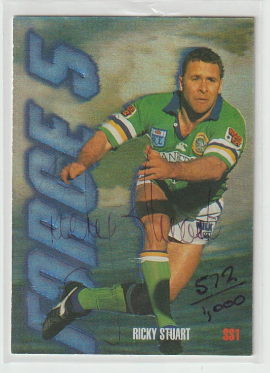 Force 5 SS1 Ricky Stuart Canberra Raiders 572/1000