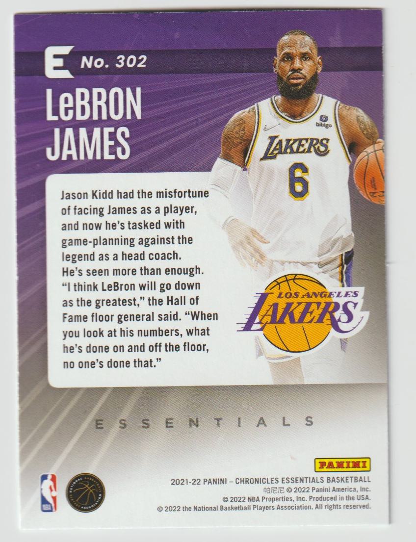 302 LeBron James - Los Angeles Lakers