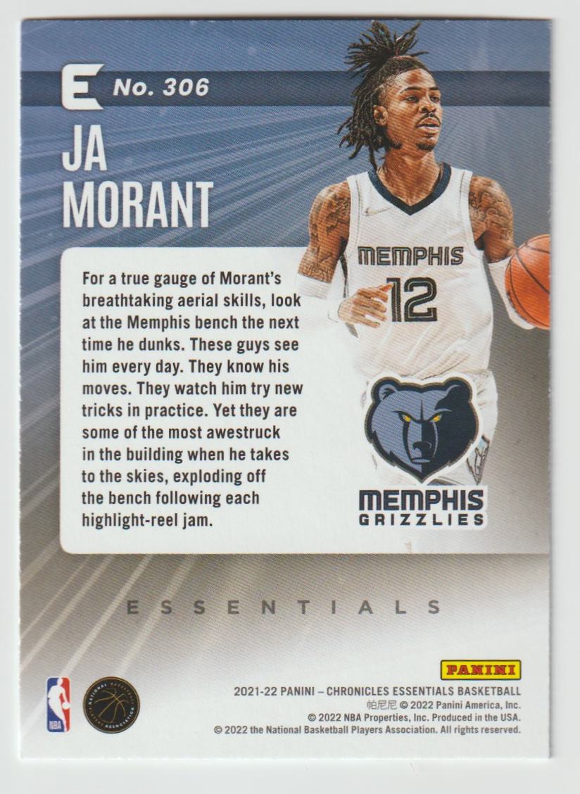 306 Ja Morant - Memphis Grizzlies