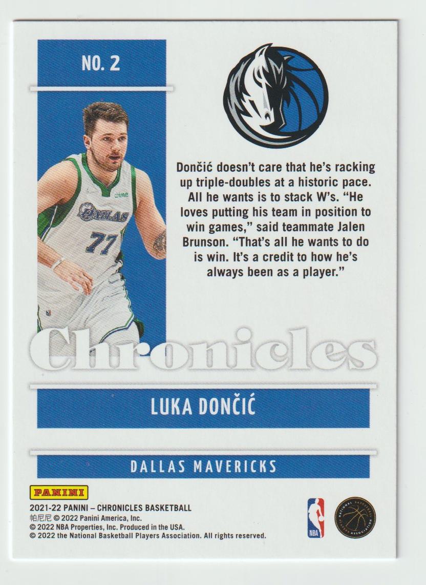 002 Luka Doncic - Dallas Mavericks Green