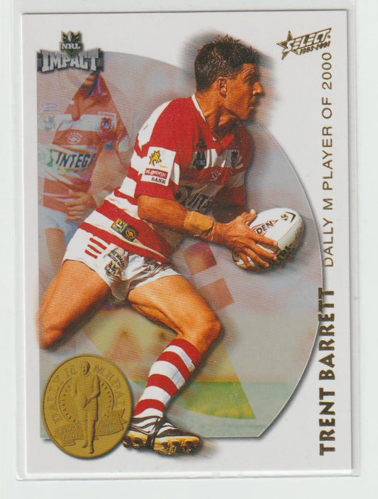 Acolades A1 Trent Barrett St George Illawarra Dragons