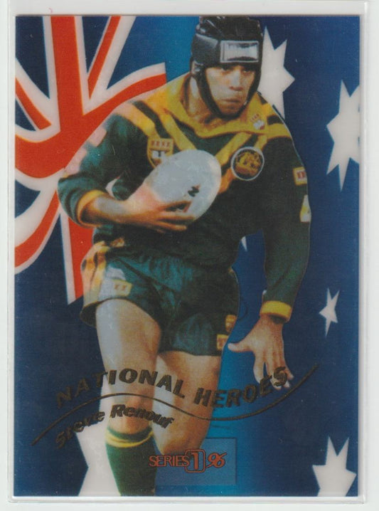 National Heroes Signature NH5 Steve Renouf 412/1000